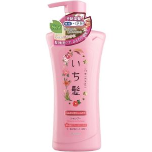 Шампунь для объема волос с ароматом граната Kracie Ichikami Revitalizing Shampoo 480 мл