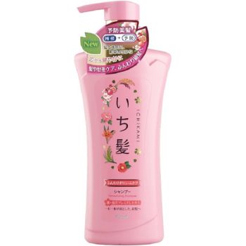 Шампунь для об'єму волосся з ароматом гранату Kracie Ichikami Revitalizing Shampoo 480 мл