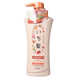 Увлажняющий шампунь с маслом абрикоса Kracie Ichikami Moisturizing Shampoo 480 мл