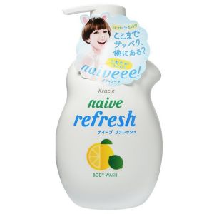Жидкое мыло для тела с ароматом цитрусовых Kracie Naive Body Wash Refresh 530 мл