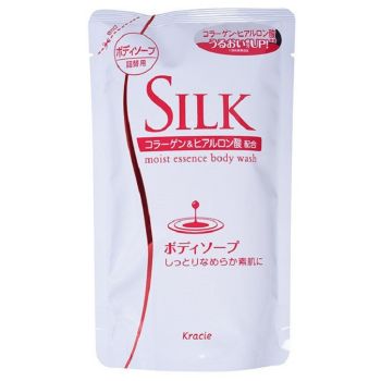 Жидкое мыло для рук с коллагеном Kracie Silk Moist Essence Body Wash 350 мл