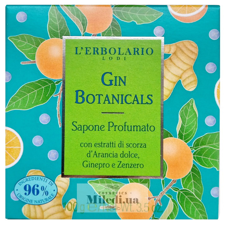 Мило L`Erbolario Джин Ботанікалс, 100 г