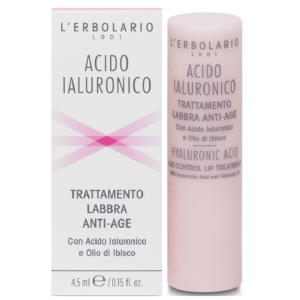 Бальзам для губ с гиалуроновой кислотой L'Erbolario Trattamento Labbra Acido Ialuronico 4,5 мл