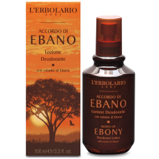 Дезодорант-лосьйон Чорне дерево L'Erbolario Lozione Deodorante Accordo di Ebano 100 мл