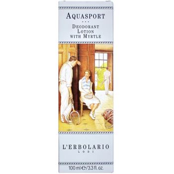 Дезодорант-лосьон на основе мирта Аква Спорт L`Erbolario Aquasport Lozione Deodorante al Mirto 100 мл