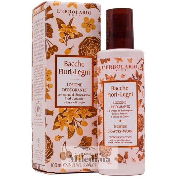 Дезодорант-лосьйон L'Erbolario Сади Ломбардії, 100 мл