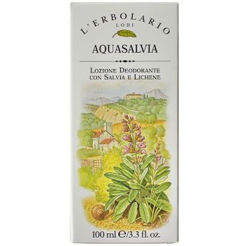 Дезодорант-вода на основі шавлії L`Erbolario Aquasalvia Lozione Deodorante Alla Salvia e Al Lichene 100 мл