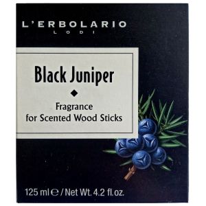 Диффузор Черный можжевельник L'Erbolario Fragranza per Legni Profumati con Bastoncini Ginepro Nero 125 мл