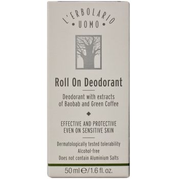 Дезодорант роликовый Баобаб для мужчин L'Erbolario Uomo Baobab Deo Roll On 50 мл