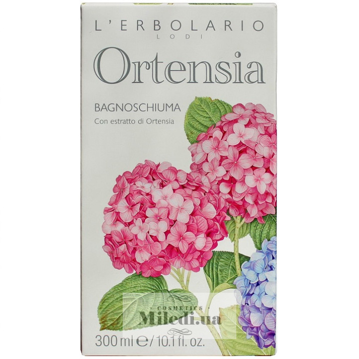 Гель-пена для ванны и душа L`Erbolario Гортензия, 300 мл