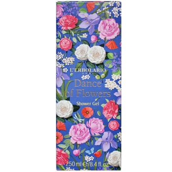 Гель для душа Пена для ванны Вальс цветов L`Erbolario Danza di Fiori Bagnoschiuma 250 мл
