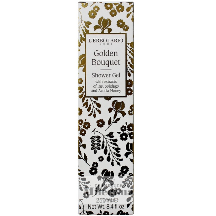 Гель-піна для ванни та душу L'Erbolario Золотий букет, 250 мл