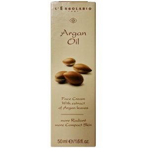 Крем для обличчя з маслом Арганії L`Erbolario Olio di Argan Crema Viso 50 мл
