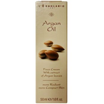 Крем для обличчя з маслом Арганії L`Erbolario Olio di Argan Crema Viso 50 мл