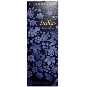 Ароматизированный крем для тела Индиго L`Erbolario Indaco Crema Per il Corpo 200 мл