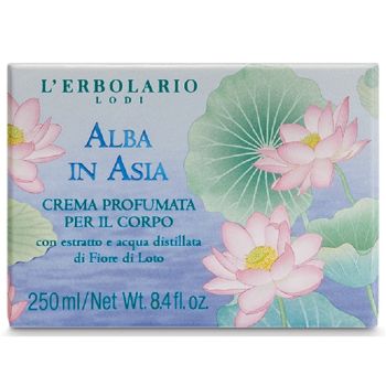 Ароматизированный крем для тела Азия L`Erbolario Crema Profumata Corpo Alba in Asia 250 мл