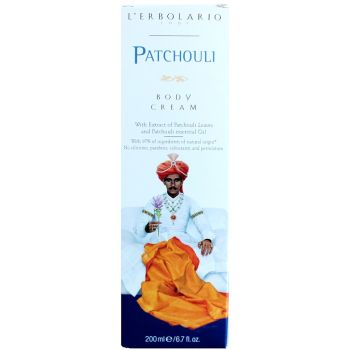 Ароматизированный крем для тела Пачули L'Erbolario Patchouli Crema per il Corpo 200 мл