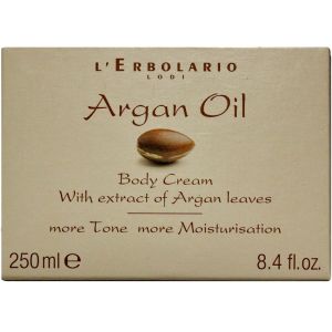 Омолаживающий крем для тела с маслом Аргании L`Erbolario Olio di Argan Crema Corpo 250 мл