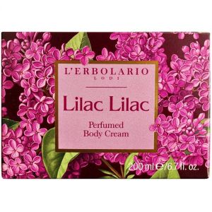 Ароматизированный крем для тела Сирень L`Erbolario Lilla Lilla Crema Profumata per il Corpo 200 мл