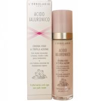 Крем з гіалуроновою кислотою для комбінованої шкіри L'Erbolario Acido Ialuronico Crema Viso a Tripla Azione Per Pelli Miste 50 мл