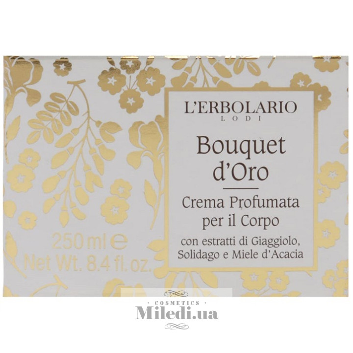 Крем для тіла L'Erbolario Золотий букет, 250 мл