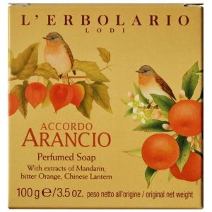 Душистое натуральное мыло Физалис L`Erbolario Accordo Arancio Sapone Profumato 100 г