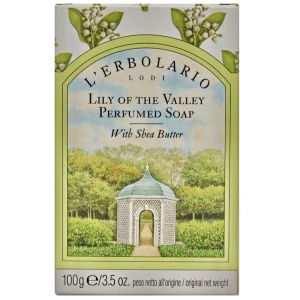 Душистое натуральное мыло Ландыш L`Erbolario Sapone al Profumo di Mughetto 100 г