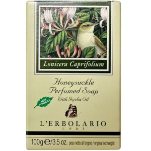 Душистое натуральное мыло Жимолость L`Erbolario Sapone al Profumo di Caprifoglio 100 г
