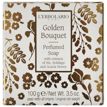 Ароматне натуральне мило Золотой букет L`Erbolario Sapone Profumato Bouquet d'Oro 100 г