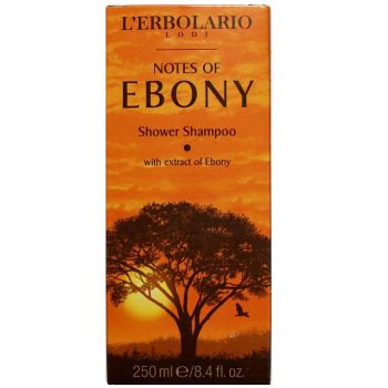 Шампунь-гель для душу Чорне дерево L`Erbolario Shampoo Doccia Accordo di Ebano 250 мл