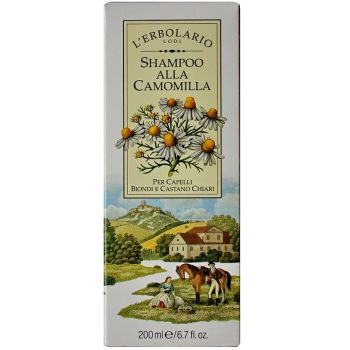 Шампунь для светлых волос с ромашкой L`Erbolario Shampoo alla Camomilla 200 мл