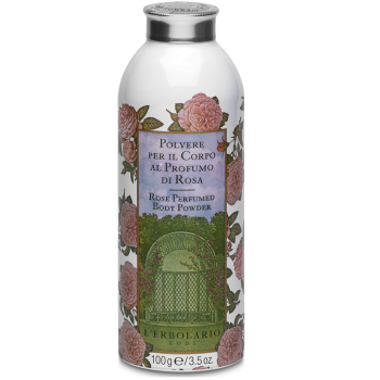 Ароматизированный тальк для тела Роза L'Erbolario Polvere per il Corpo Rosa 100 г