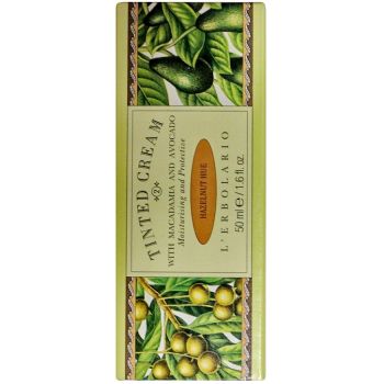 Тональный крем с макадамией и авокадо Грецкий орех L'Erbolario Crema Colorata alla Macadamia e all' Avocado Tonalita Nocciola 50 мл