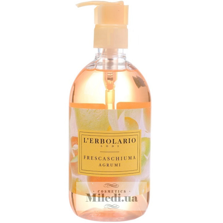Мило рідке L'Erbolario зі свіжим ароматом цитрусових, 500 мл