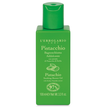 Гель для душу Піна для ванни Фісташка L'Erbolario Bagnoschiuma Addolcente Pistacchio 100 мл
