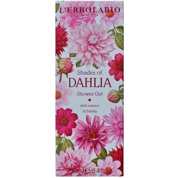 Гель для душу Піна для ванни Жоржина L'Erbolario Bagnoschiuma Sfumature di Dalia 250 мл