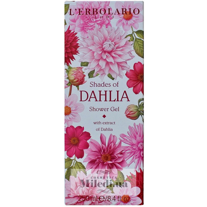 Гель-пена для ванны и душа L'Erbolario Георгин, 250 мл