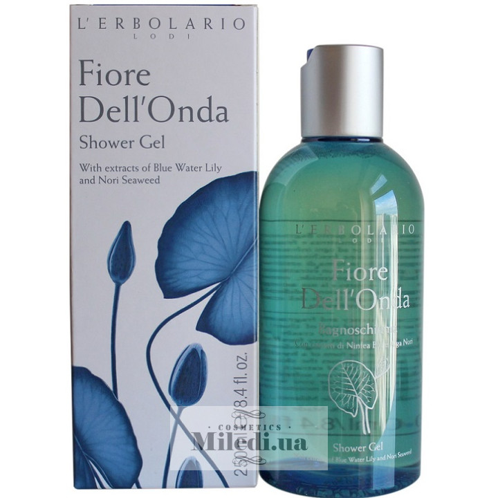 Гель-пена для ванны и душа L`Erbolario Голубой лотос, 250 мл