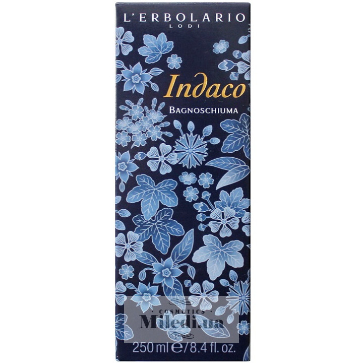 Гель-пена для ванны и душа L'Erbolario Indaco Индиго, 250 мл