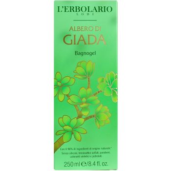 Гель для душу Піна для ванни Нефритова квітка L`Erbolario Bagnogel Albero di Giada 250 мл