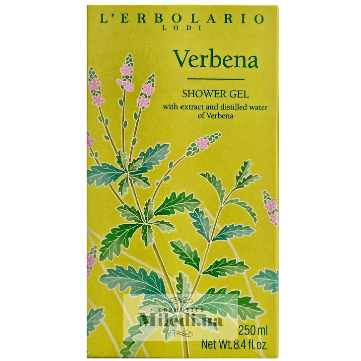 Гель-пена для ванны и душа L'Erbolario Вербена Verbena, 250 мл
