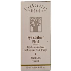 Гель для шкіри навколо очей Баобаб для чоловіків L`Erbolario Baobab Uomo Fluido Contorno Occhi Uomo 15 мл