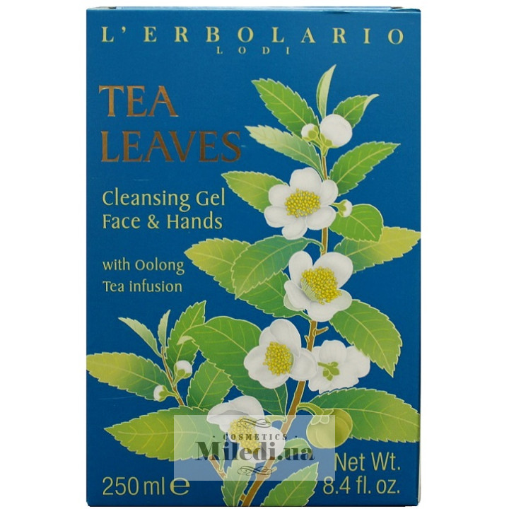 Очищающий гель L'Erbolario Листья мате для лица и тела, 280 мл