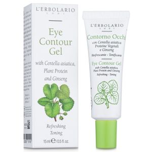 Гель для век с азиатским водолюбом L`Erbolario Contorno Occhi con Centella Asiatica 15 мл