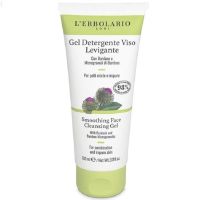 Гель очищающий для комбинированной кожи с лопухом L`Erbolario Gel Detergente Viso Levigante 100 мл