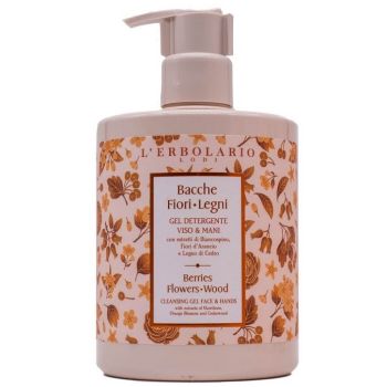 Гель очищаючий Сади Ломбардії L'Erbolario Gel Detergente Viso Mani Bacche Fiori Legni 500 мл