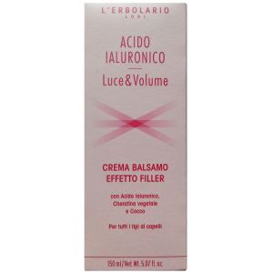 Кондиционер для волос с гиалуроновой кислотой и кератином L'Erbolario Crema Balsamo Effetto Filler Acido Ialuronico 150 мл