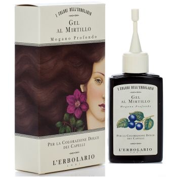 Фарбувальний відтінковий гель для волосся Червоне дерево L`Erbolario Gel Al Mirtillo 70 мл