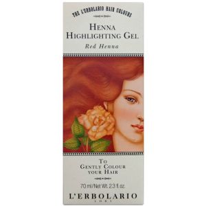 Красящий оттеночный гель для волос Рыжая хна L`Erbolario Gel All Henne 70 мл
