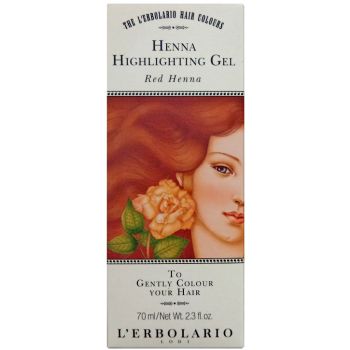 Красящий оттеночный гель для волос Рыжая хна L`Erbolario Gel All Henne 70 мл